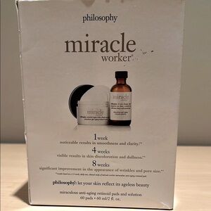 Philosophy Serum and Face Oil